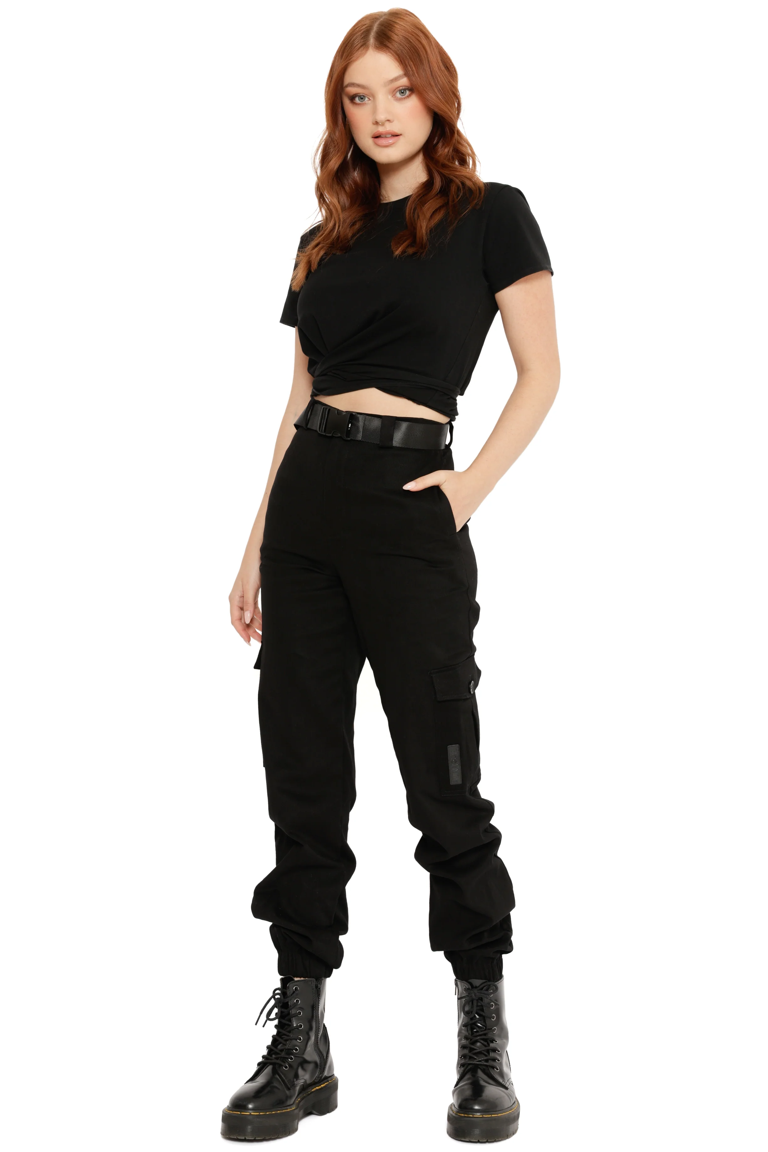 Black Cargo Pants 2.0 - Image 5