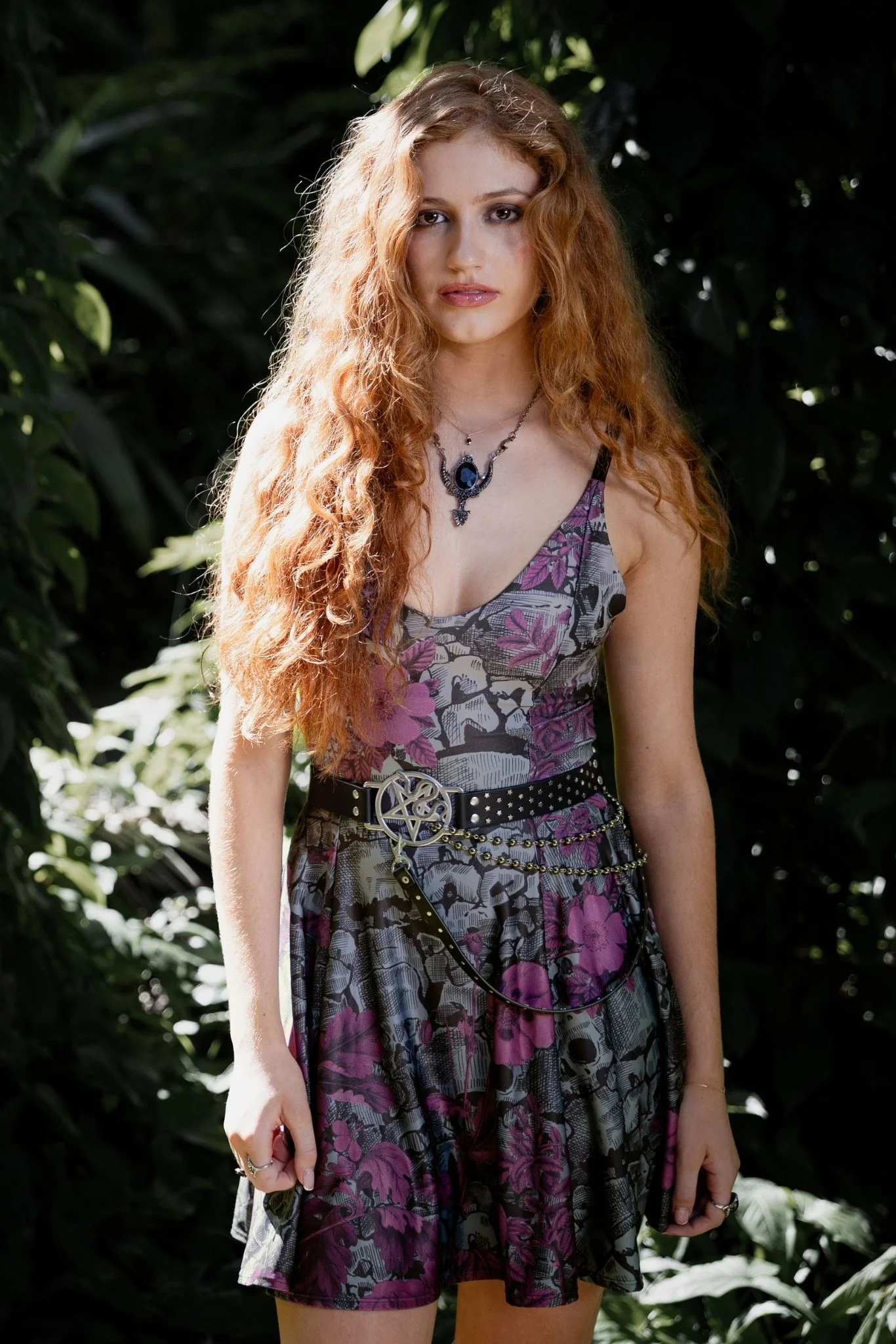 Catacomb Carnation Mini Strappy Dress - Image 3