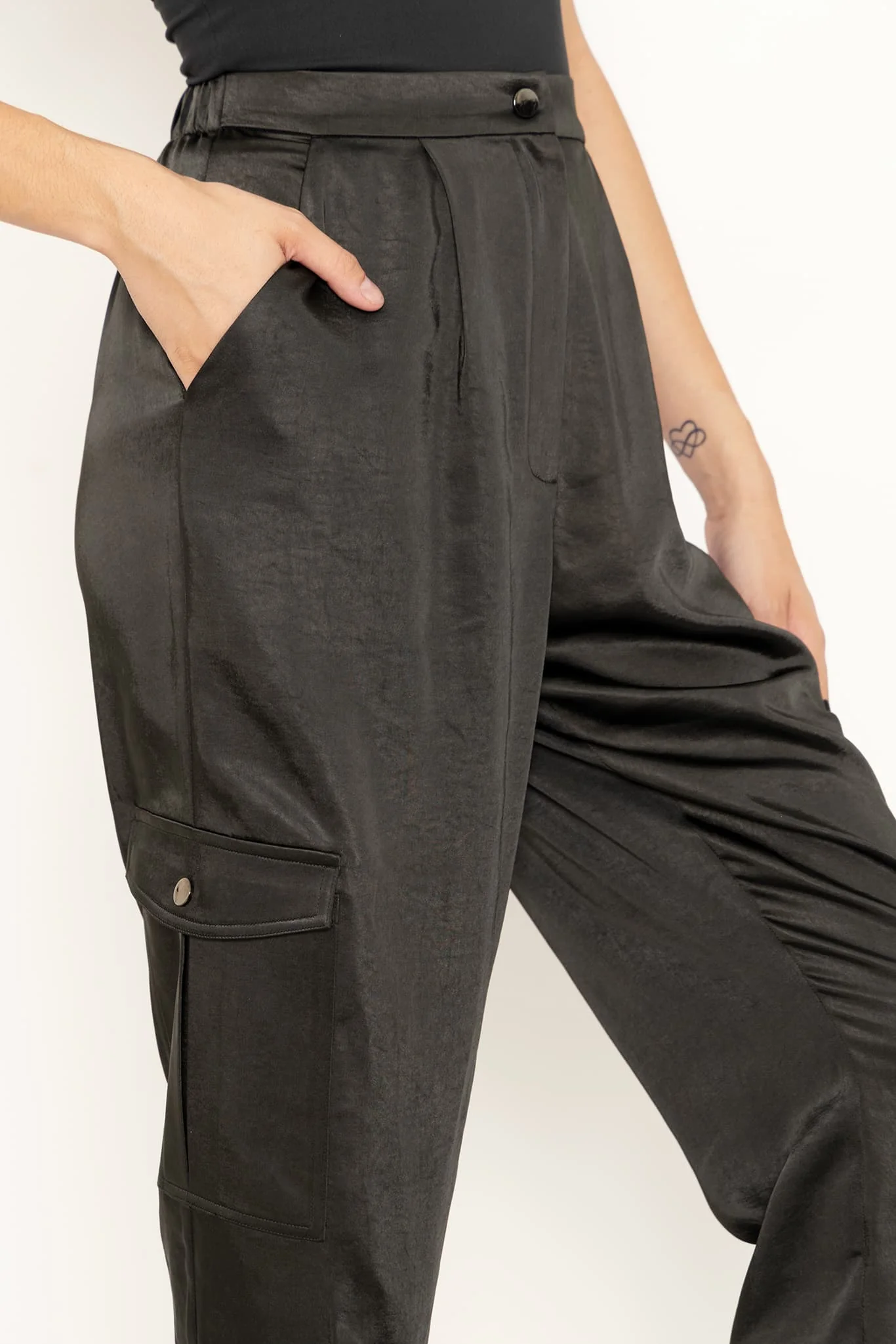 Cyber space Black Joggers - Image 5