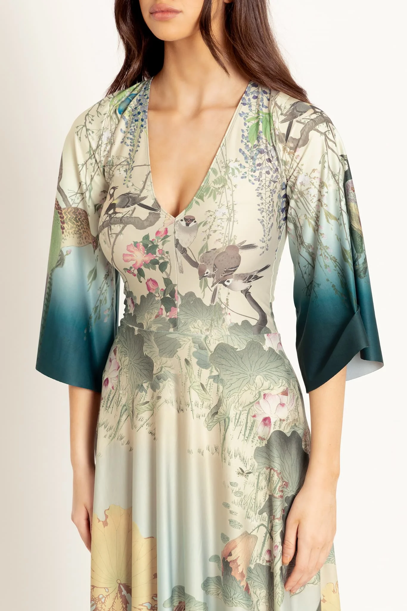 Don't Be Koi Wide Sleeve Maxi Dress - Image 5