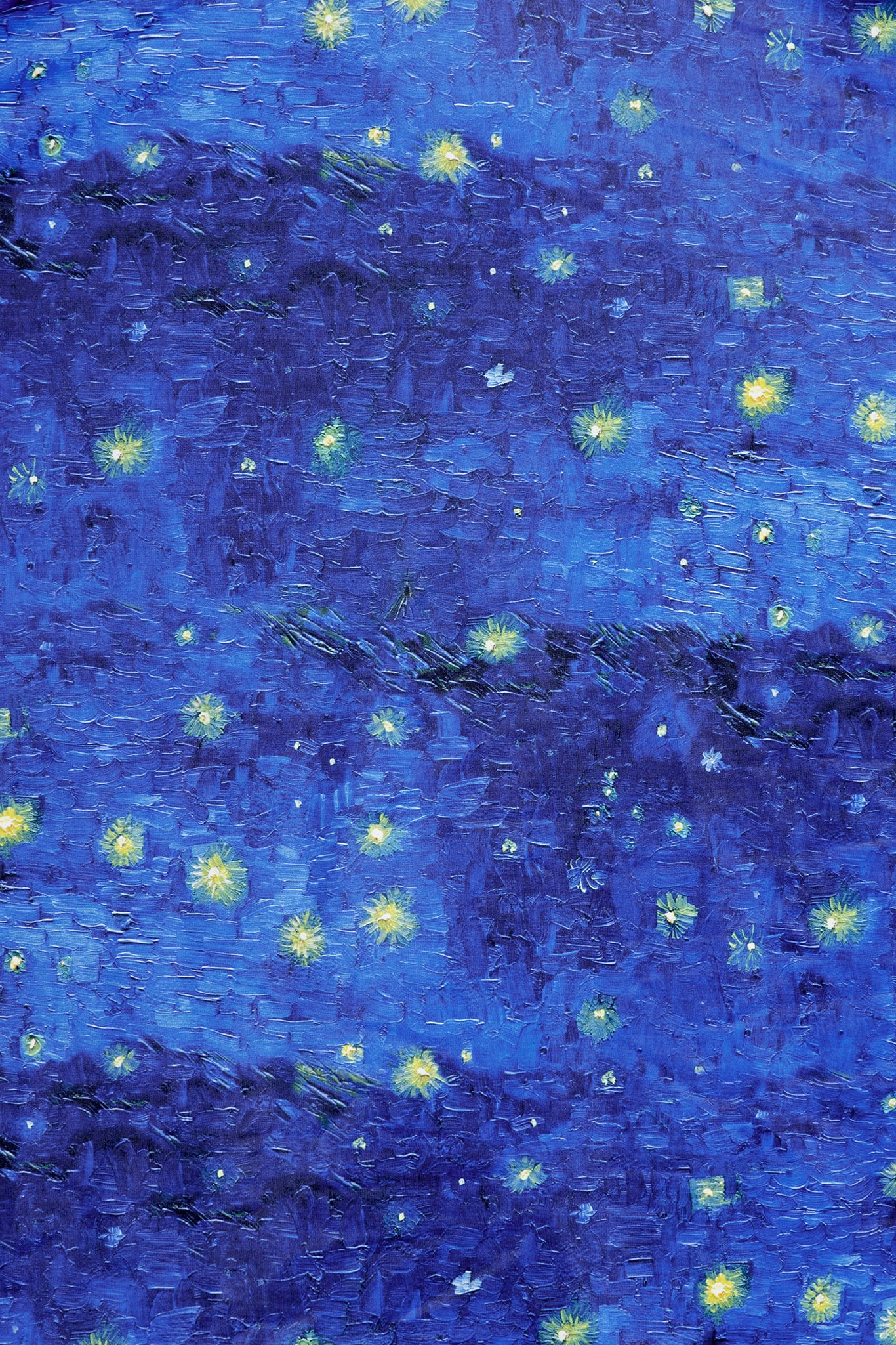 Starry Night Over The Rhône Princess Midi Dress - Image 6